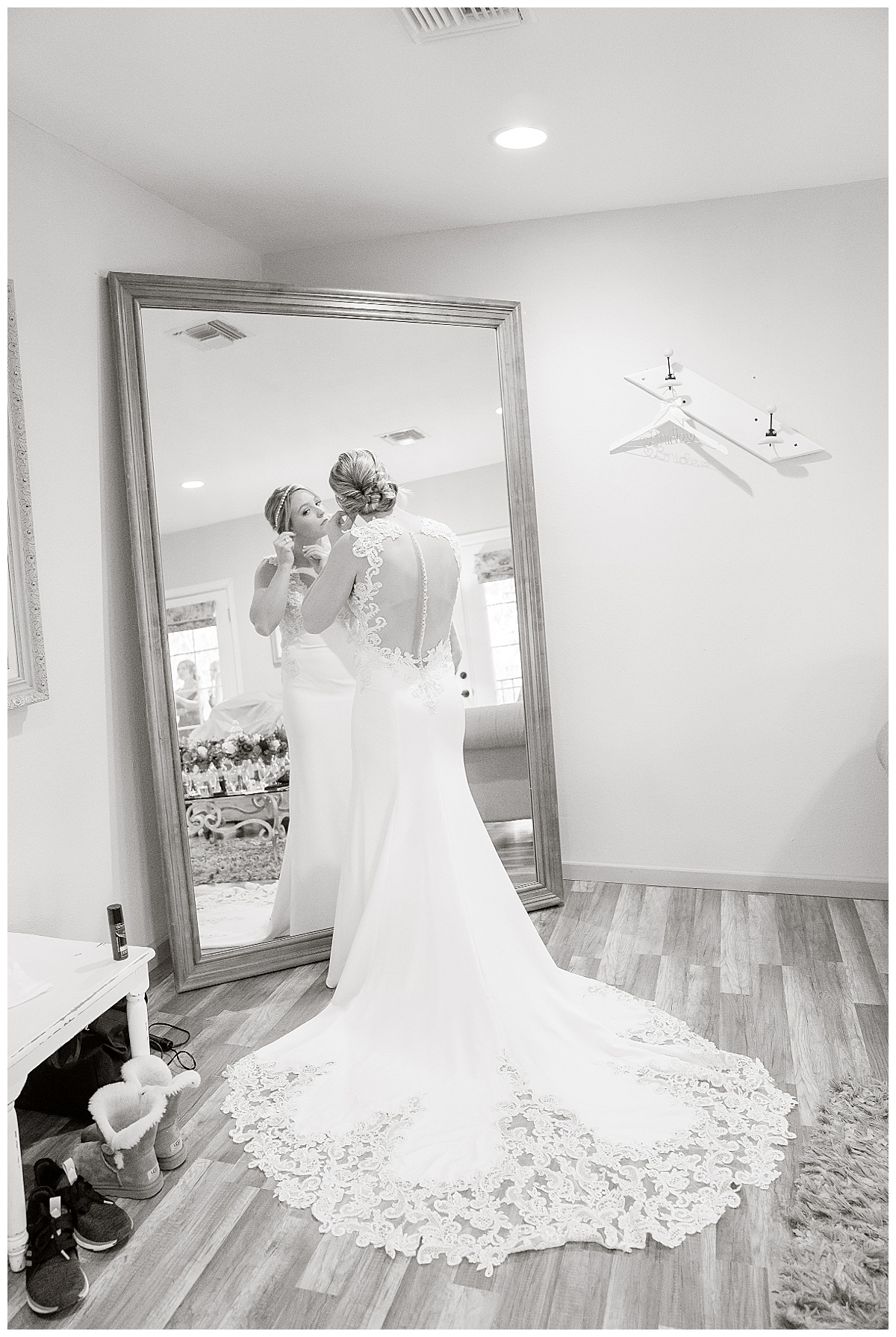 Designer wedding dress for bride