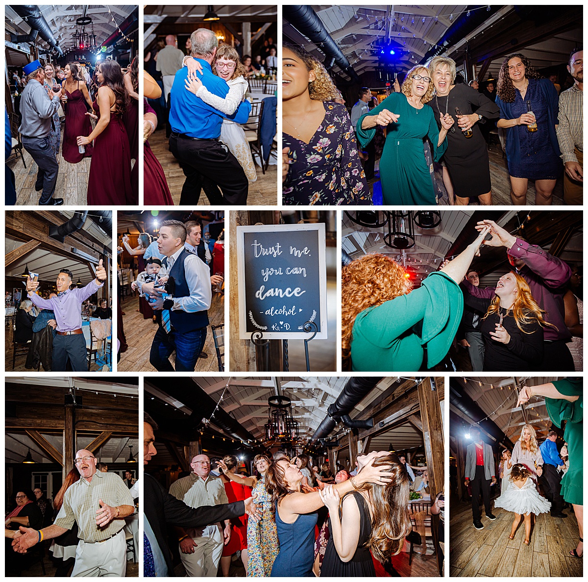 Dancing at Windmill Winery Lakehouse 